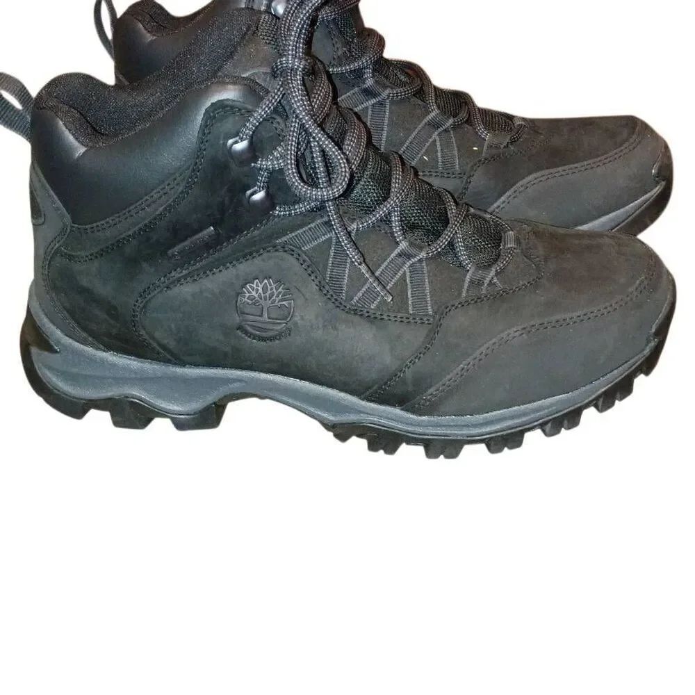 Timberland Men's Mt. Major 2 Mid Waterproof Hiking Boots size 10 Black